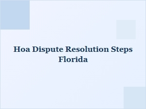 Hoa Board Decision Appeal Process Florida