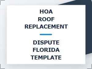 Hoa Roof Replacement Dispute Florida Template